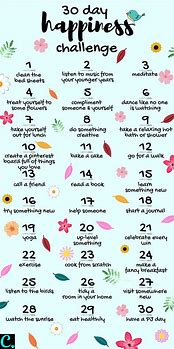 Image result for 30-Day Positivity Challenge