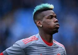 Image result for Pogba Blue Hair