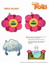 Image result for Trolls Clip Art Flowers
