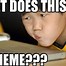 Image result for Confused Stare Meme