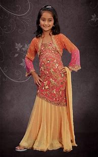 Image result for Indian Wedding Dress for Kids Girls