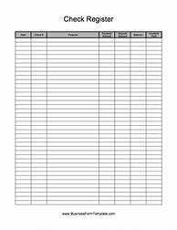 Image result for Check Register Forms Printable Free