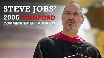 Image result for Steve Jobs Graduation Speech