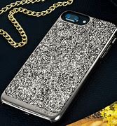 Image result for Silver iPhone Black Case