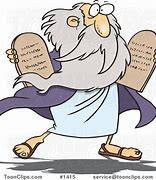 Image result for Moses Tablets Cartoon