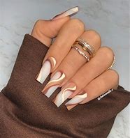 Image result for Clear Acrylic Nail Designs