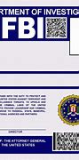 Image result for Blank FBI Badge