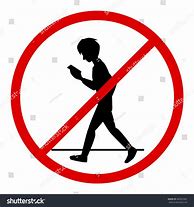 Image result for Don Use the Phone Wiile Walking