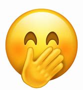 Image result for Hand Over the Face Emoji