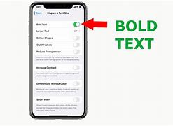 Image result for Bold Text On iPhone