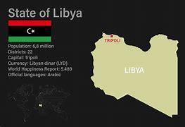 Image result for Libya Capital Map