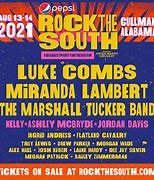 Image result for 2018 Rock the South Artist Line Up