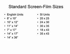 Image result for Film Negative Sizes