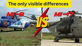 Image result for MI 8 vs Mi-17