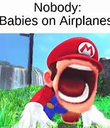 Image result for Baby Crying On Airplane Meme