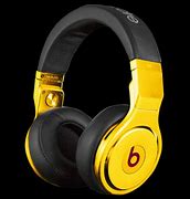 Image result for Beats Headphones Gold and Black