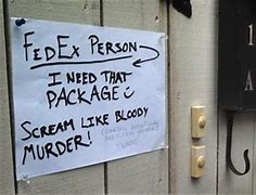 Image result for Funny Notes for FedEx