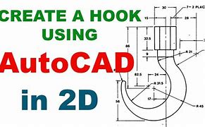 Image result for Flat Hook AutoCAD