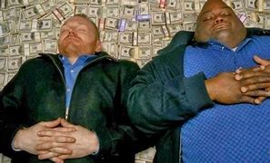 Image result for Fat Man Laying On Money Breaking Bad