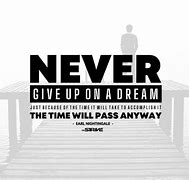 Image result for You Should Never Give Up