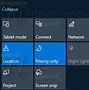 Image result for Action Center Button