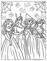 Image result for Disney Princess Halloween Coloring