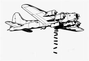 Image result for Bomb Falling From Plane Sketch
