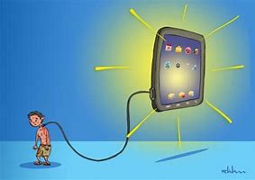 Image result for Step Away From Technology Cartoon