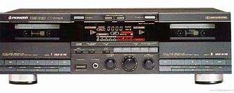 Image result for Pioneer Dual Cassette Deck