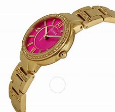 Image result for Pink Fossil Watch