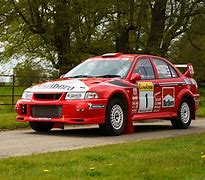 Image result for Lancer Evo Rally Car