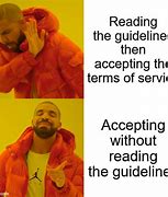 Image result for Must Read a Guidlines Meme