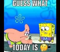 Image result for Spongebob Wednesday Meme