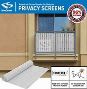 Image result for Balcony Privacy PVC Screens