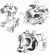 Image result for Skull Car Drawing