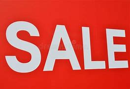 Image result for Red for Sale Sign