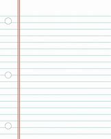 Image result for Notebook Paper List