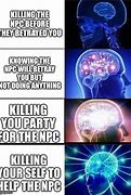 Image result for NPC Brain Meme