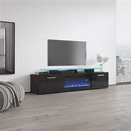 Image result for Rova Ef Electric Fireplace 75 TV Stand