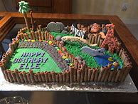 Image result for Zoo Animal Birthday Cake