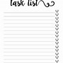 Image result for Free Weekly Task List Template