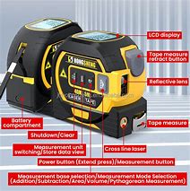 Image result for 3 in 1 Laser Distance Meter