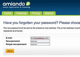 Image result for Forgot Password Prototype