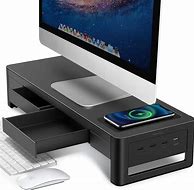Image result for iMac Stand with Wireless Charger