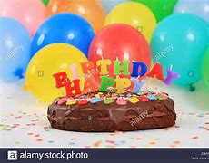 Image result for Picture of Birthday Cake and Balloons