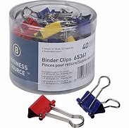 Image result for Round Shaped Binder Clips