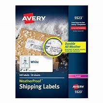 Image result for Avery Weatherproof Labels