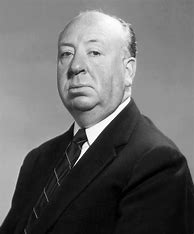 Image result for Alfred Hitchcock Side Portrait