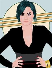 Image result for Demi Lovato SVG