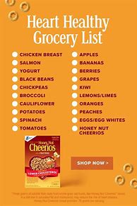 Image result for Heart Healthy Grocery List